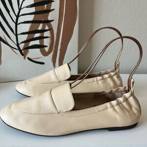 Everlane Day Loafer Beige Cream Slip On Flats Size  7.5